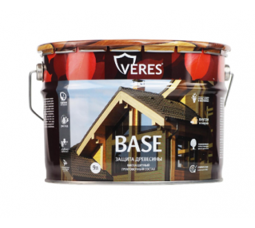 Грунтовка по дереву Veres Base (9л)
